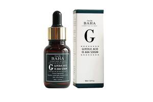 Сыворотка с гликолевой кислотой для проблемной кожи Glycolic Acid 10 AHA Serum Cos De Baha 30 мл