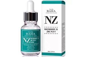 Сыворотка с ниацинамидом и цинком Cos De Baha Niacinamide 20% + Zinc 4% Serum 30 мл