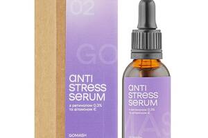 Сыворотка с ретинолом 0,3% и витамином Е Anti-stress Serum Gomash 30 мл