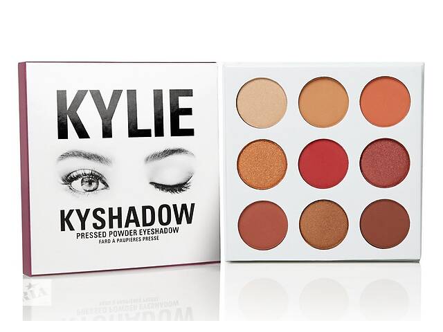 Тіні Kylie Cosmetics Kyshadow The Burgundy Palette (6 кольорів)