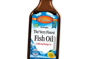 The Very Finest Fish Oil Carlson Labs 200мл Лимон (67353021)