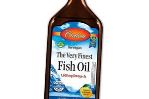The Very Finest Fish Oil Carlson Labs 500мл Лимон (67353021)