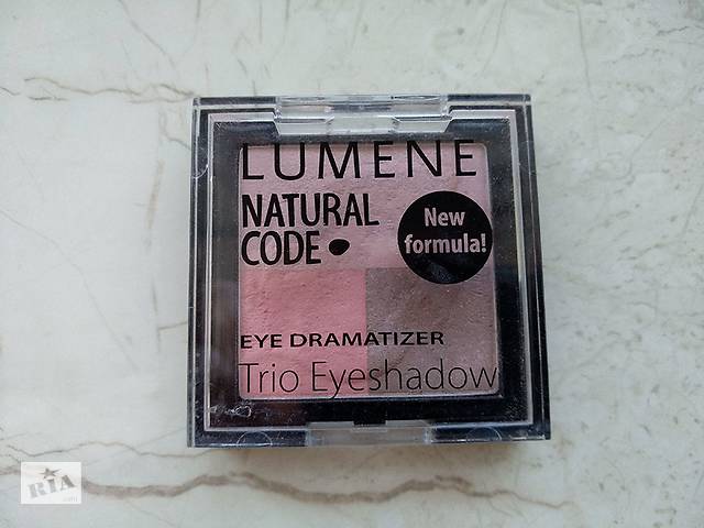 Тени трио для век Lumene Natural Code EYE DRAMATIZER № 9 Divine