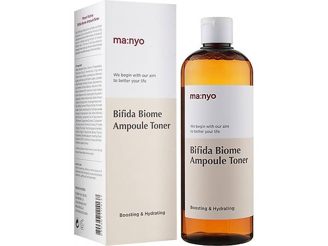 Тонер для защиты и восстановления биома кожи Manyo Factory Bifida Biome Ampoule Toner 400 мл