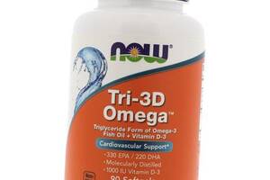 Tri-3D Omega Now Foods 90гелкапс (67128017)