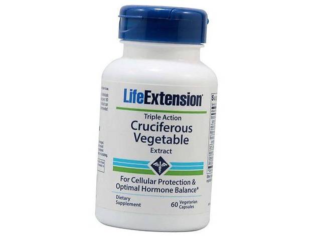 Triple Action Cruciferous Life Extension 60вегкапс (71346016)