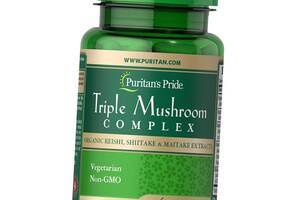 Triple Mushroom Complex Puritan's Pride 60капс (71367033)