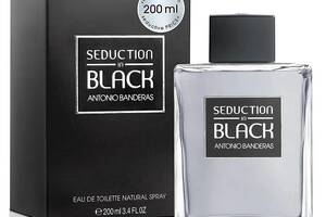 Туалетная вода мужская Antonio Banderas Seduction In Black 2009 200 мл (00-00000002)