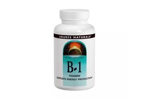 Тиамин Source Naturals Vitamine B-1, Thiamin 100 mg 250 Tabs