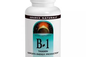 Тиамин Source Naturals Vitamine B-1, Thiamin 100 mg 250 Tabs