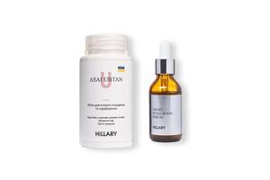 Убтан ASAI UBTAN Hillary 100 мл + Гиалуроновая сыворотка Smart Hyaluronic Hillary 30 мл