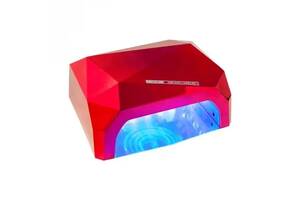 УФ лампа для маникюра UKC 36 Вт CCFL+LED UV D-058 красная