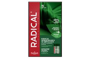 Укрепляющий концентрат против выпадения волос Farmona Radical 15*5 мл