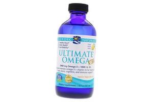 Ultimate Omega Xtra Liquid Nordic Naturals 237мл Лимон (67352026)