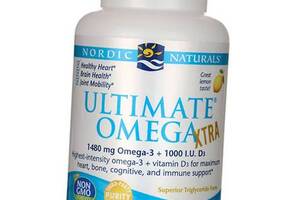 Ultimate Omega Xtra Nordic Naturals 60гелкапс Лимон (67352025)