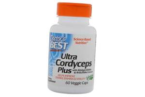 Ultra Cordyceps Plus Doctor's Best 60вегкапс (71327009)