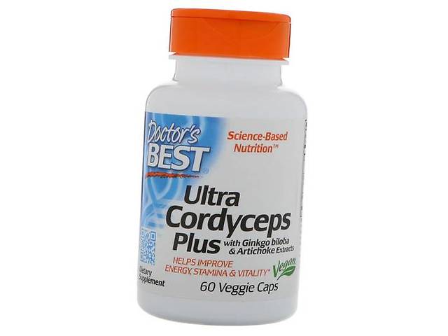 Ultra Cordyceps Plus Doctor's Best 60вегкапс (71327009)