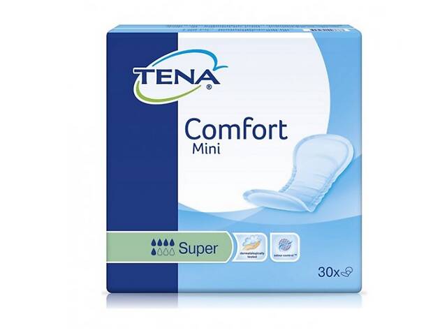 Урологические прокладки Comfort Mini Super 30шт TENA