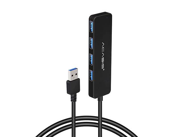 USB hub Acasis AB3-L46 4 USB 3.0 Черный