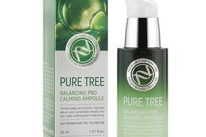 Успокаивающая сыворотка с экстрактом чайного дерева Pure Tree Balancing Pro Calming Ampoule Enough 30 мл