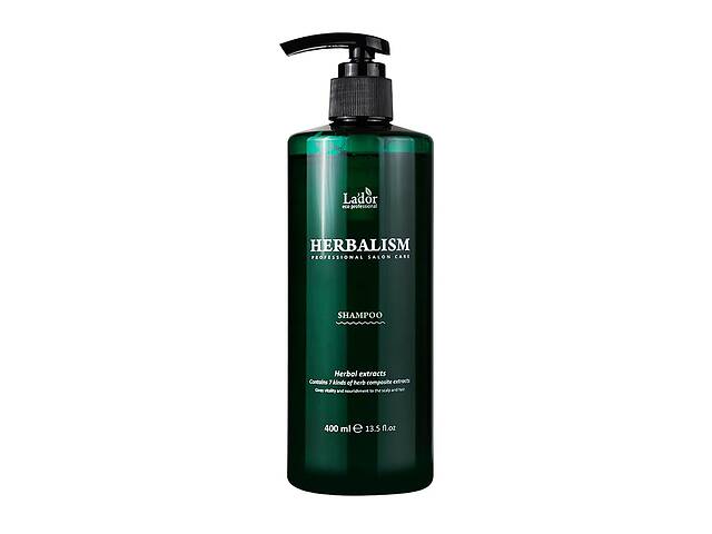 Успокаивающий травяной шампунь с аминокислотами Lador Herbalism Shampoo 400мл (8809181931835)