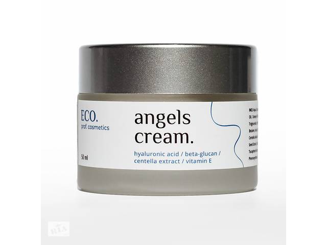 Увлажняющий крем для лица для сухой и нормальной кожи Angels cream Eco.prof.cosmetics 50 мл