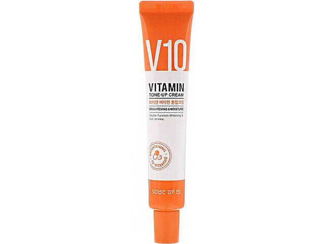 Зволожуючий крем для сяйва шкіри обличчя Some By Mi V10 Vitamin Tone-Up Cream 50 мл