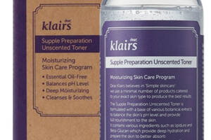 Увлажняющий тоник без ароматизатора DEAR KLAIRS Supple Preparation Unscented Toner 180 мл