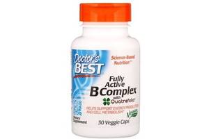 В комплекс Doctor's Best Fully Active B Complex 30 Veg Caps