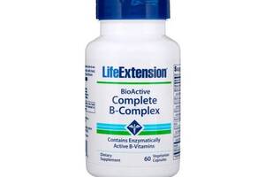 В комплекс Life Extension BioActive Complete B-Complex 60 Veg Caps