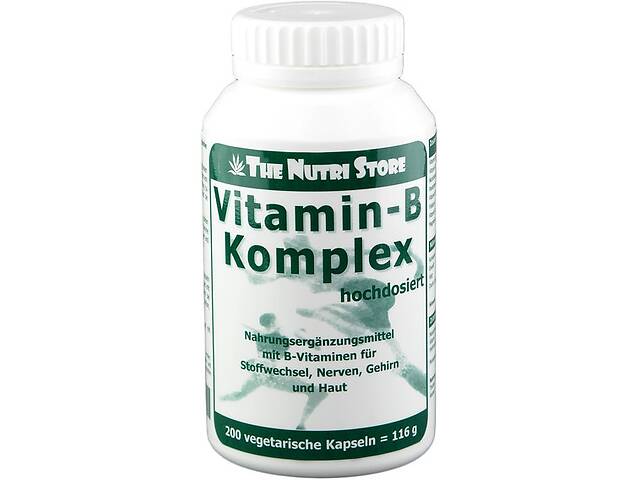 В комплекс The Nutri Store Vitamin B Complex 200 Veg Caps ФР-00000083