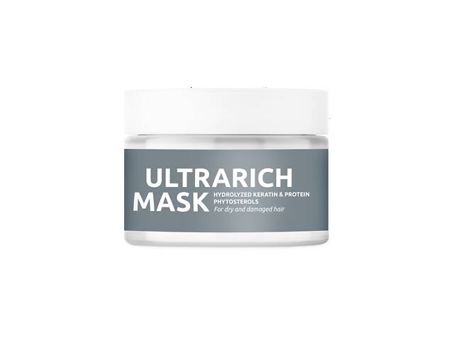 Восстанавливающая маска для сухих и поврежденных волос Ultrarich Marie Fresh Cosmetics 200 мл