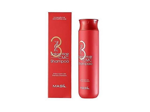 Восстанавливающий шампунь с аминокислотным комплексом Masil 3 Salon Hair CMC Shampoo 300 мл