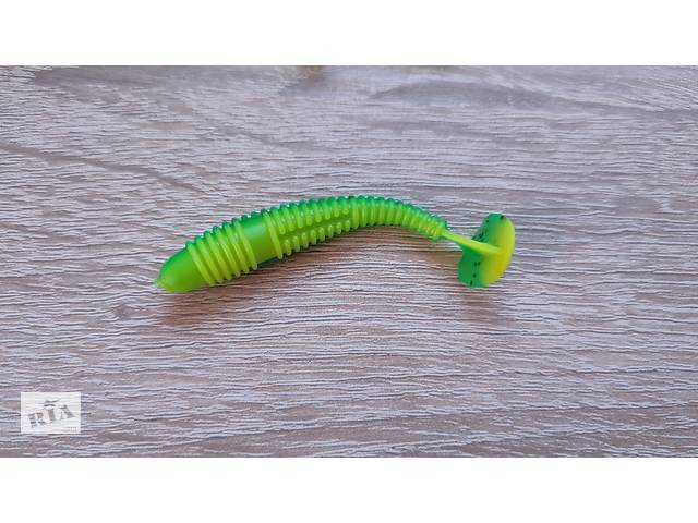 Віброхвіст 7 см. 3 гр.10 штук джиг силікон - Фото 3