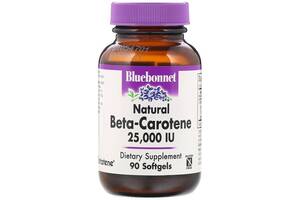 Витамин A Bluebonnet Nutrition Beta Carotene 25.000 UI 90 Softgels BLB0316