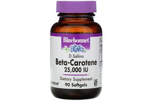 Витамин A Bluebonnet Nutrition Natural Beta-Carotene, 25,000 IU 90 Softgels