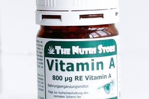 Витамин A The Nutri Store Vitamin A 800 mg 120 Caps ФР-00000225