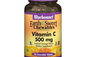 Витамин C Bluebonnet Nutrition Earth Sweet Chewables Vitamin C 500 mg 90 Chewable Tabs Orange