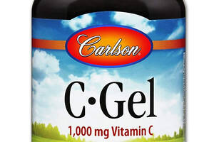 Витамин C C-Gel Carlson Labs 1000 мг 100 гелевых капсул