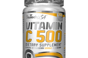 Витамин C для спорта BioTechUSA Vitamin C 500 120 Tabs