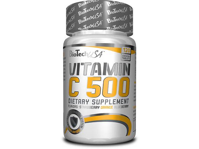 Витамин C для спорта BioTechUSA Vitamin C 500 120 Tabs