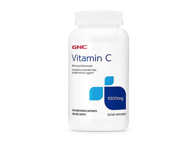 Витамин C для спорта GNC Vitamin C 1000 mg 180 Caps