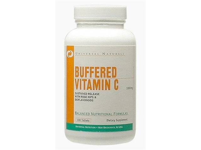 Витамин C для спорта Universal Nutrition Vitamin C Buffered 100 Tabs