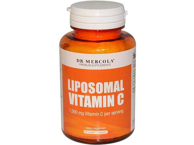 Витамин C Dr. Mercola Liposomal Vitamin C 1000 mg 60 Licaps Caps