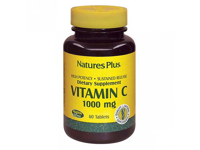 Витамин C Nature's Plus Vitamin C 1000 mg 60 Tabs