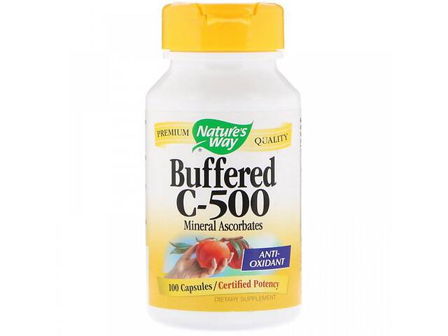 Витамин C Nature's Way Buffered C-500 100 Caps