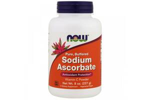 Витамин C NOW Foods SODIUM ASCORBATE 8 OZ 227 g /119 servings/