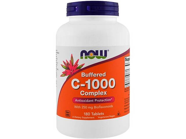 Витамин C NOW Foods Vitamin C-1000 180 Tabs