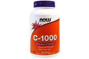 Витамин C NOW Foods Vitamin C-1000 250 Tabs