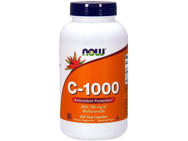Витамин C NOW Foods Vitamin C-1000 250 Veg Caps